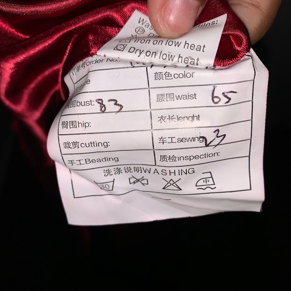 Red Prom Dress - Picture 8 of 8